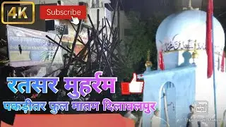 Ratsar Muharram || Dilawalpur Matam || #ratsar #muharram2023 #muharram Road To Karbala
