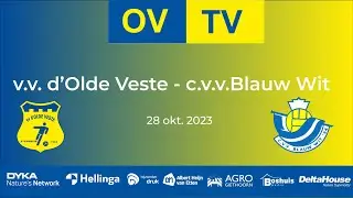 v.v. d'Olde Veste - c.v.v. Blauw Wit 28-10-2023