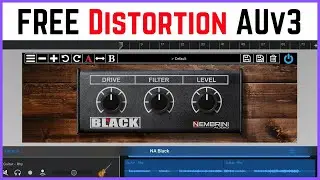 Free DISTORTION plugin for iPad/iPhone | Nembrini Black