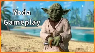 Original Trilogy Yoda Gameplay Star Wars Battlefront 2