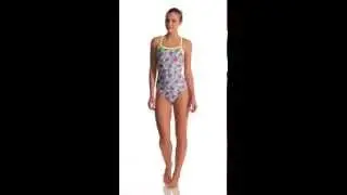 Speedo Flipturns Star Spangled Propel Back Women's Swimsuit | SwimOutlet.com