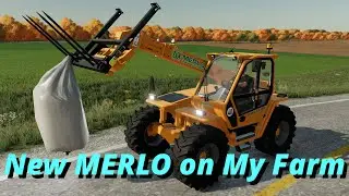 FS22 My Farm episode 18 - new MERLO and new Field
