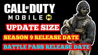 COD MOBILE SEASON 9 RELEASE DATE | COD MOBILE BATTLE PASS RELEASE DATE | BATTLE PASS CHARACTER