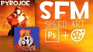 Speed-Art: PyroJoe's Soldier [SFM + Photoshop]