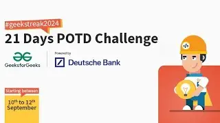🏆 21-days POTD challenge (2024) | Deutsche Bank | Result | My journey | Java