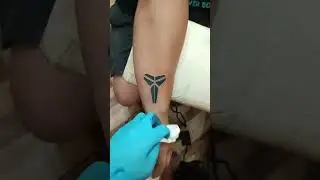 KOBE TATTOO 🔥 #shortsvideo #shortsfeed #tattoo #tattooart #tattooartist #tattoos ##kobebryant