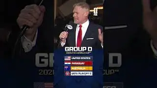 Did the United States get a FAVORABLE group for the 2026 FIFA World Cup? 🤔 #soccer #usa #usmnt