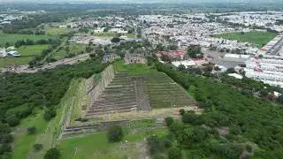 Droneando en la Zona Arqueol&oacute;gica el CERRITO en Quer&eacute;taro