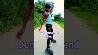 wow 😲 inline skating public Reaction roller skating bulraghat skating tranding shorts