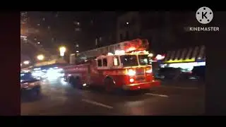 FIRE DEPARTMENT RESPONDING COMPILATION TO THE RIGHT FROM LIVING NYC ANIMATORS!!!🈯️😊❤️💎