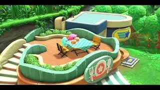 Kirby and Elfilin Grab a Kirby Burger