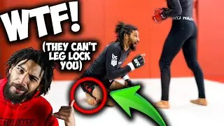 Weird New Anti-Leg Lock Trick To SHUT DOWN Leg Lockers! Coach Kajan Johnson #mma #jiujitsu #leglock