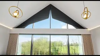 WOW - no gaps!!! Meet SonaApex - the most beautiful gable end blinds on the market!
