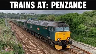 Trains at Penzance *Night Riviera and Castle HSTs* 20-21/07/24