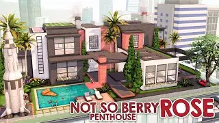 Not So Berry Rose Gen Penthouse 🌹 #NotSoBerry | NO CC | The Sims 4 Speed Build