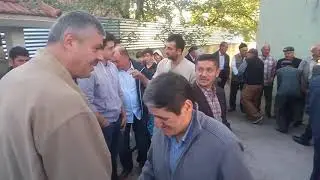 Saltuklu köyünde bayramlasma