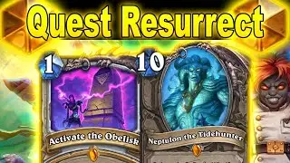 Quest Resurrect Priest Is The Most Fun & Interactive Priest At March of the Lich King | Hearthstone