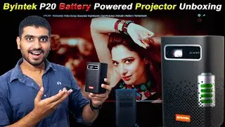 Byintek P20 - Best Battery Powered Projector Unboxing in Tamil &ndash; Mohammed Raja