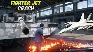 STEALING A FIGHTER JET FROM MILITARY BASE IN GTA 5 । বাংলা