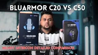 Bluarmor C20 vs C50 EXPOSED Which Helmet Intercom REALLY Wins in 2025