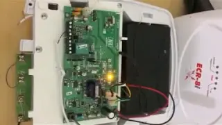 Como liga a central de choques JFL ecr 8i sem controle