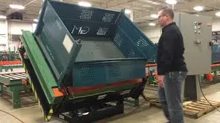 Accumulation Conveyor with Ergonomic  Unload Station