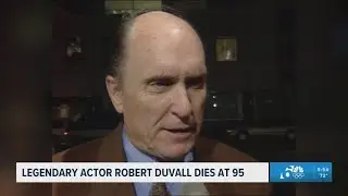 Legendary actor Robert Duvall dies at 95