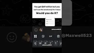 Would you do it? #shorts #woodemoji