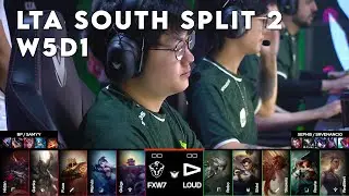 FX7M vs LLL Game 1 | LTA South 2025 Split 2 Week 5 Day 1 | Fluxo W7M vs LOUD G1