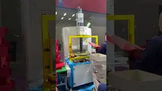 Efficient Box Production: Semi-Auto Line Highlights! 📦🔧 #boxmaking  #productionline