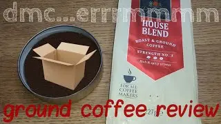 Обзор жареного и молотого кофе Lidl House Blend.