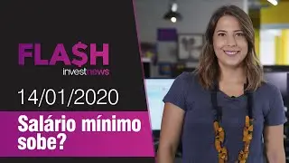 Flash: Reajuste do m&iacute;nimo? PIB &eacute; revisto pra cima; e Bolsa tem leve queda