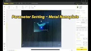 M+: Use the Material Library for One-Click Filling &mdash; 【Metal Business Cards】