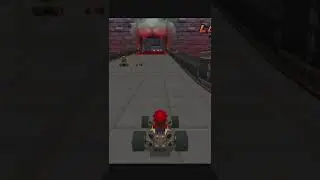 Bowser Castle - Mario Kart DS #shorts