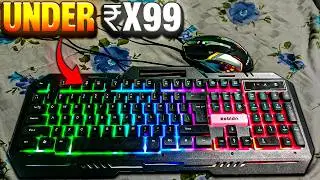 Best Keyboard & Mouse for Minecraft: Zebion Ninja RGB Combo...