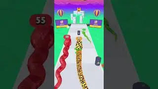Snake Run 3D 😅 Mini Snake Full Run #shorts​​ #gaming​​ #snakerun​​ #games​​ #gameplay​​