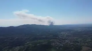 POŽAR - Temnica na Krasu (Time-Lapse)