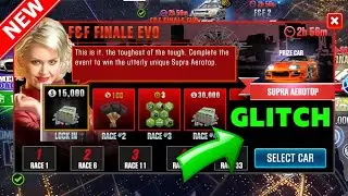 CSR2 New GLITCH | F&F FINALE EVO | New Bug 😍 | Can race in it | CSR RACING 2