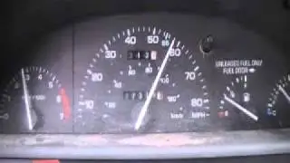 93 Mercury Topaz 0-60...funny