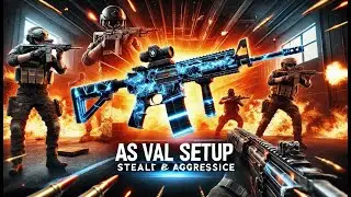 🔥 AS VAL Setup for Multiplayer Domination | Best Build for Stealth & Aggression 🔥
