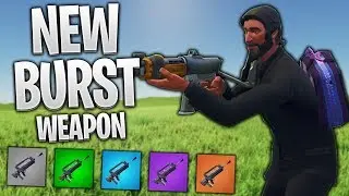 MY THOUGHTS ON THE NEW BURST WEAPON! (Fortnite Mobile Season 4)