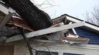 Storm Damage Sacramento   Drone Snow Footage El Dorado County  Courtesy: Cal OES