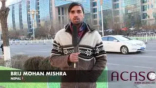 ACASC Study in China   Brij Mohan Mishra from Nepal