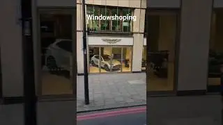 Windowshoping in London - Aston Martin shop #bildilla #astonmartin #aston #astonmartinshop