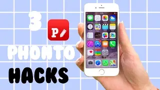 3 PHONTO HACKS/TIPS|BASIC TUTORIALS