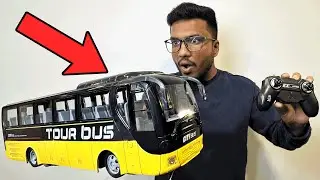 This RC Bus Is So Powerful Unboxing And Testing