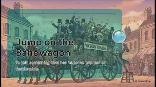056 - Jump on the Bandwagon | 365 English Idioms You&rsquo;ll Actually Use