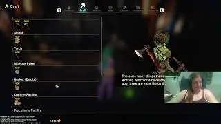 TaeBreaker's feeling crafty! Craftopia, total newbie, my first time playing, coincidentally in time