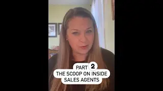 PART TWO - The scoop on Inside Sales Agents! #realestatetips #insidesalesagent #recruiting