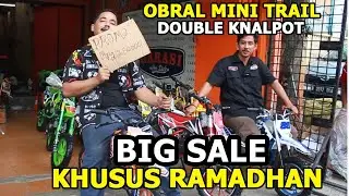 RAMADHAN SALE #1 MINI TRAIL DOUBLE MUFLER GARASI OMDICK